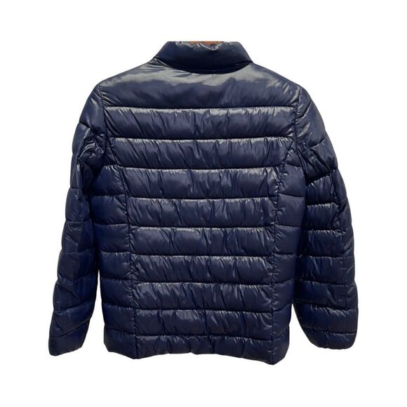 AQUA PACKABLE DOWN  PUFFER JACKET. NAVY BLUE - Picture 2 of 4